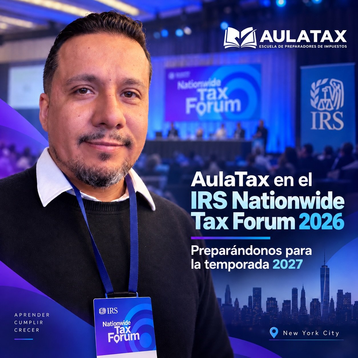 Participación de AulaTax en el IRS Nationwide Tax Forum 2026